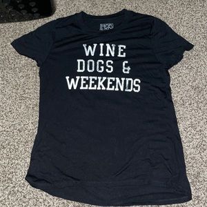 Wine, dogs and weekend top